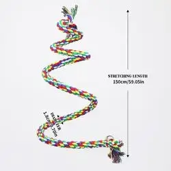 Spiral Rope Perch for Birds