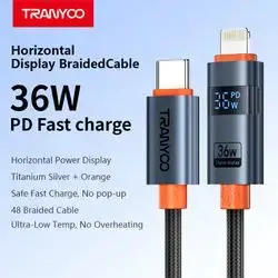 TRANYOO (36W-PD) Fast charging TypeC To Lightning