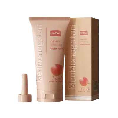 Love MenMonogatari Orgasem Enhancing Water Based Peach Flavor 200ml