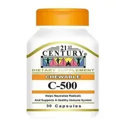 21ST CENTURY  CHEWABLE C-500 30 TABLETS