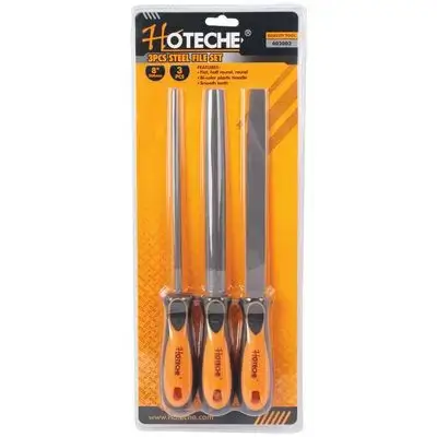 3Pcs Steel File Set