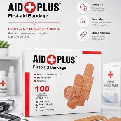 Aid Plus First-Aid Bandages