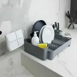 Dishrack-Gray Dish Rack