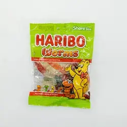 Haribo Worms Jelly 80G