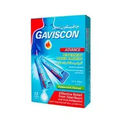 gaviscon  advance 12 sachets