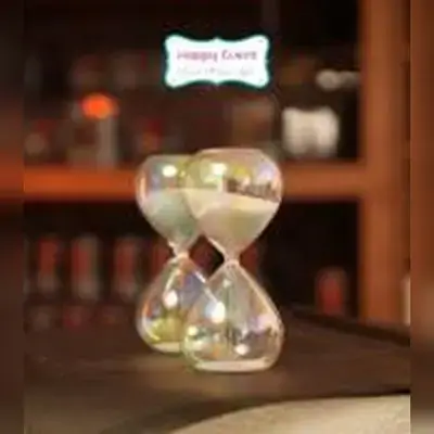 10-Minute Glass Hourglass - Single
