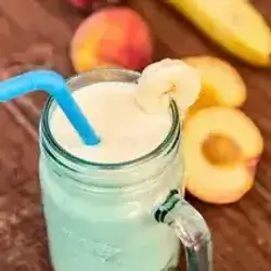 Banana And Peach Juice