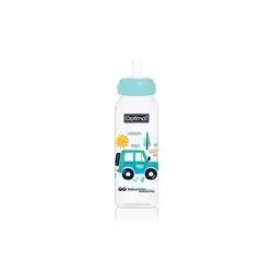 Narrow Neck Feeding Bottle 240ml (+6) - Blue