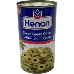 Henan Green Olive Pitted 345g