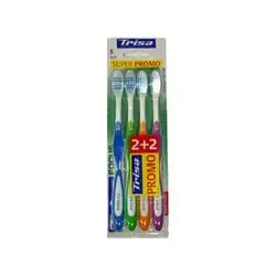 Trisa T/brush Focus Clean Med 2+2fr