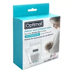 Optimal Breast Milk Storage Bags-أكياس تخزين حليب الثدي – أوبتيمال