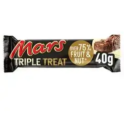 Mars Triple Treat Fruit And Nut Chocolate 40 Gm