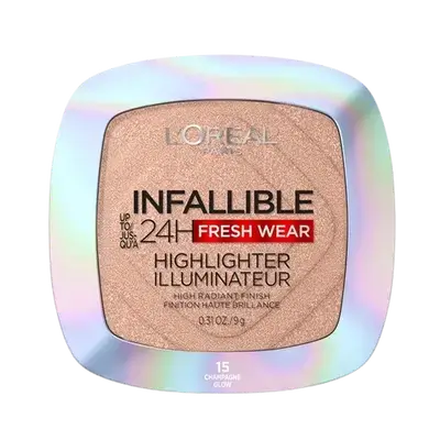 INFALLIBLE Fresh Wear 24H Highlighter Illuminator 15 CHAMPAGNE GLOW 9g _ L'OREAL PARIS