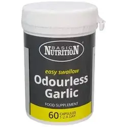 Basic Nutrition 200 Mg Garlic Odorless Capsule, 60 Capsules