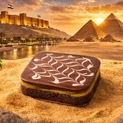 Baghdad Dlaee Haba Nutella Cake