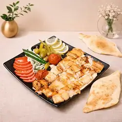 Half Chicken Shawarma Platter