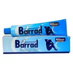 barrad cream- cooling effect - for pain and sore muscles -herbal