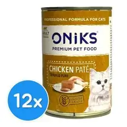 Oniks adult Chicken pate 400gx12