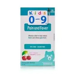 kids 0-9 pain and fever Drops