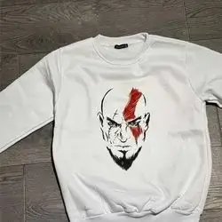 JERSEY Half Over Size God Of War White (Medium)