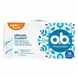 tampon super ultimate comfort 16