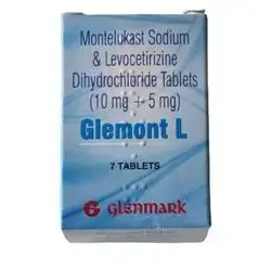 GLEMONT L TAB ( MONTELUKAST + LEVOCETRIZINE )