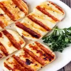Grilled Halloumi Fish