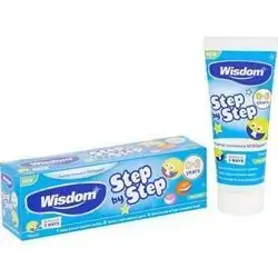 Wisdom Step By Step Mild Mint Toothpaste 0-3 Years 75ml