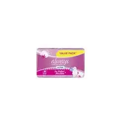Always Ultra Thin Cottony Soft Pads Value Pack, 16 Pieces