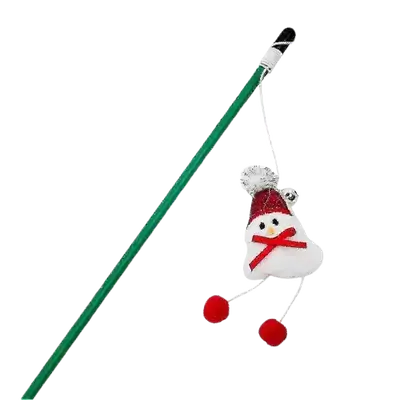 E568 Christmas Cat Stick