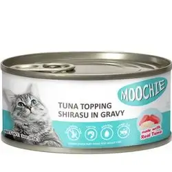 Moochie Tuna Topping & Shirasu in Gravy 85g