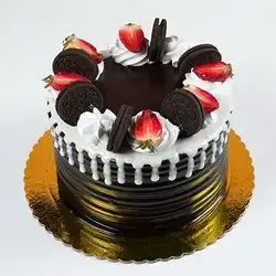 Dark Chocolate Birthday Cake - S9