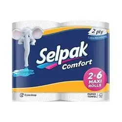 Selpak Comfort Kitchen Roll 2 = 6 X 6