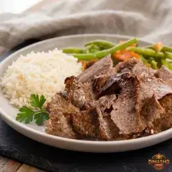 Beef Gass With Rice
