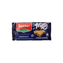 Loacker Cocoa And Chocolate Cream Filling Classic Wafer 45 Gm