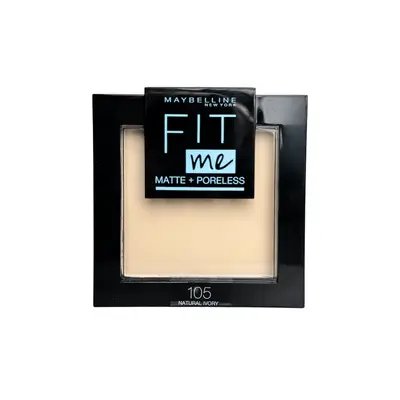 Maybelline fit me matte poreless powder 105