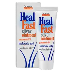 Heal Fast Ointment Panthenol 7% + Hyaluronic Acid + Colloidal Silver 50ml _ Dr.Muller