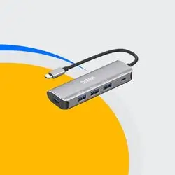 4-Port USB-C Hub