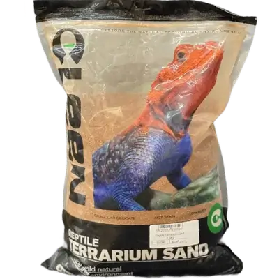 Reptile Terrarium Red Sand
