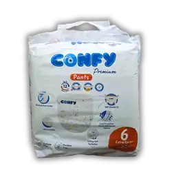 Confi Shorts Diaper Size 6*20 Count