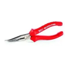 Long Nose Pliers Curved End Opaque 160 Mm