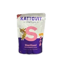 Kattovit Vital Care Sterilised with Chicken 85g