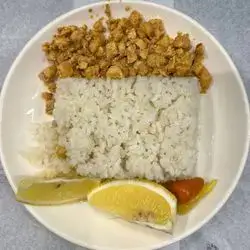 Rice And Tantoni Chicken
