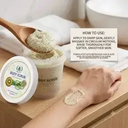 Body Scrub kiwi & aloe Vera