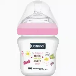 Optimal Mamilla Double Anti-Colic System Feeding Bottle 0+ months 210ml