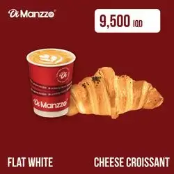 1 Flat White And 1 Cheese Croissant