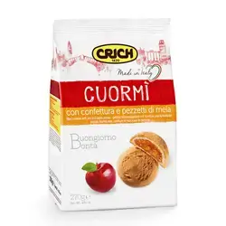 Crich Quarmie cookies with apple jam and apple pieces 270 g