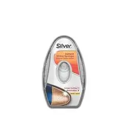 Silver Sponge Shoe Polish With Silicone Dispenser Clear 6 Ml