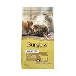 Burgess Adult Cat Food 1.5 Kg Chicken