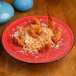 Spaghetti With Shrimp
